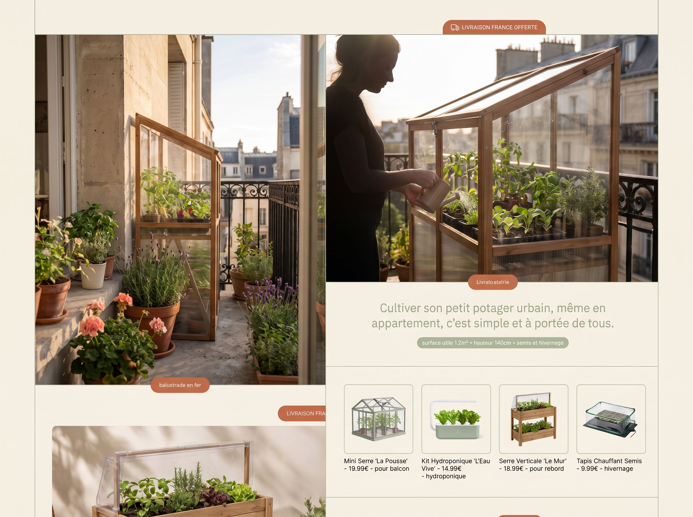 Quels legumes peut on cultiver dans une serre de balcon